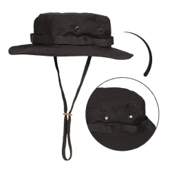 Mil-Tec - US Boonie Hat // Sort