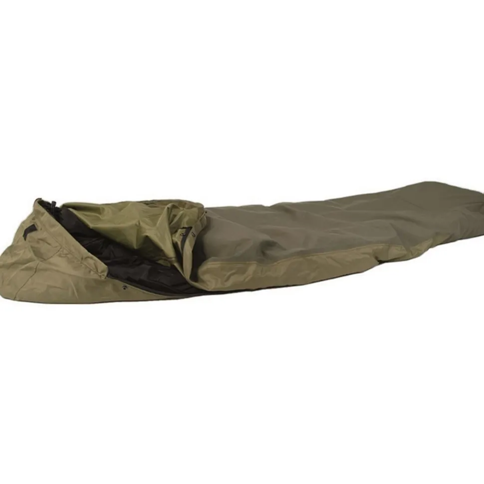 Mil-Tec - Vandtæt 3-lags Sovepose Etui 225 x 85 cm // Olivengrøn