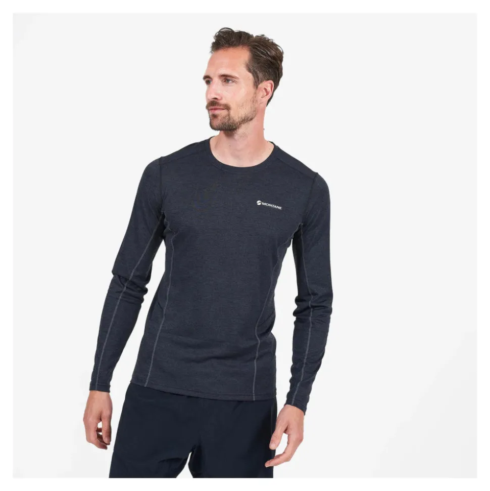 Montane - Dart Langærmet T-shirt Sort