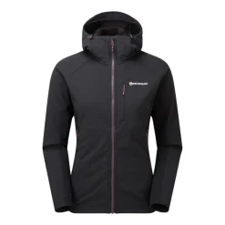 Montane - Krypton Dame Softshell Hoodie // Sort