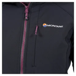 Montane - Krypton Dame Softshell Hoodie // Sort