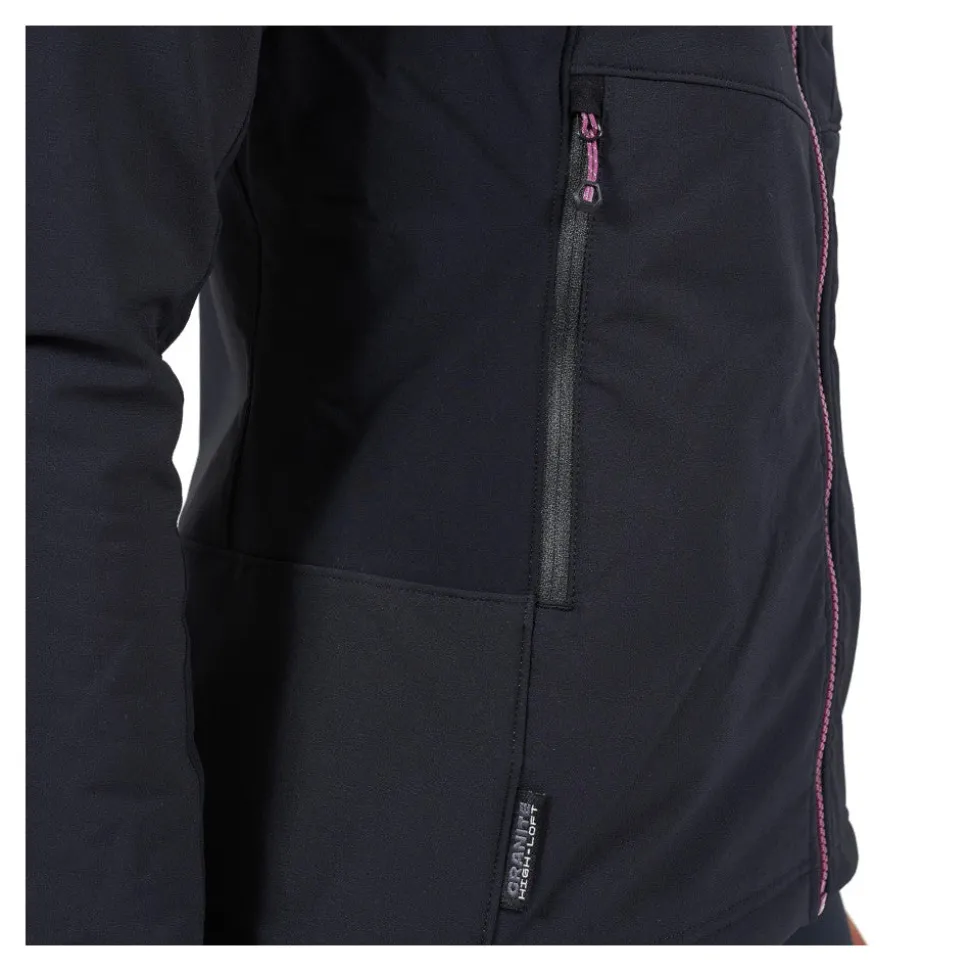Montane - Krypton Dame Softshell Hoodie // Sort
