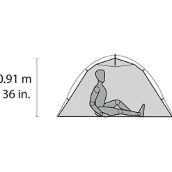 MSR - Hubba NX 1-persons Telt // Grøn