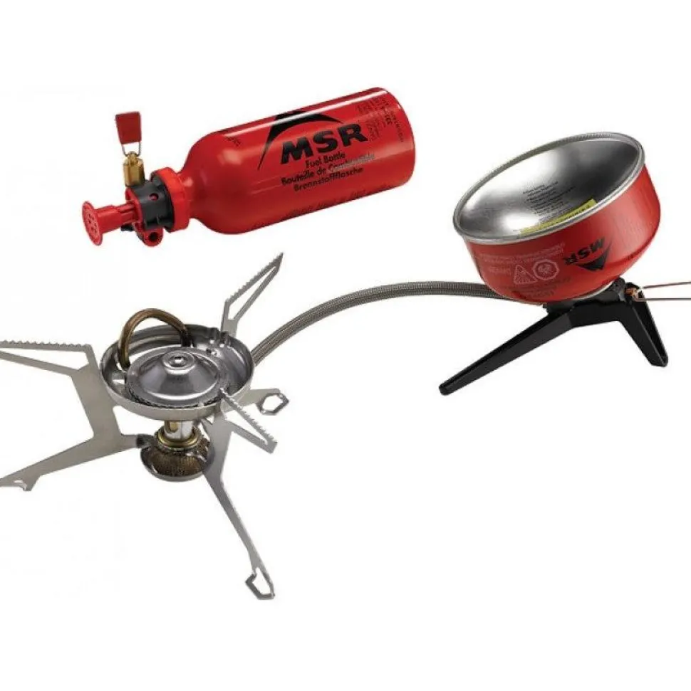 MSR - WhisperLite Universal Combo - Multifuel- og Gasbrænder Ink. Brændstof Flaske