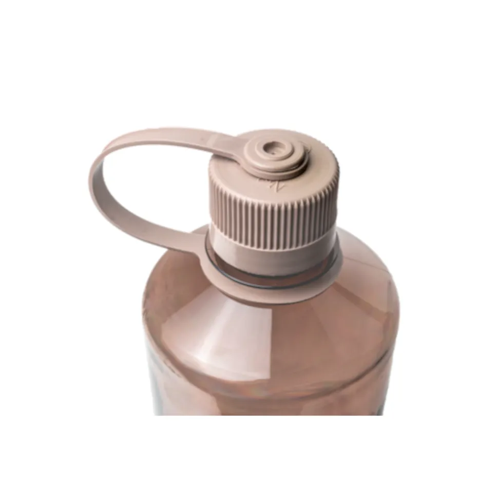 Nalgene - Narrow Mouth Sustain Drikkeflaske 1L // Kaffe Brun