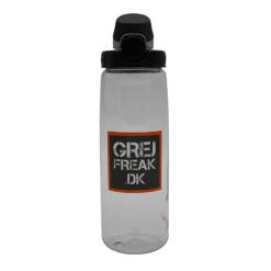 Nalgene - On The Fly Drikkedunk m. GrejFreak.dk Logo // Klar m. sort låg