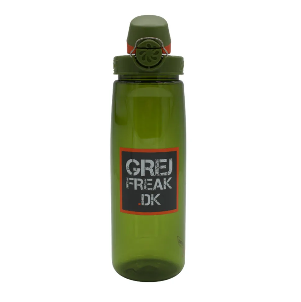 Nalgene - On The Fly Drikkedunk m. GrejFreak.dk Logo // Grøn