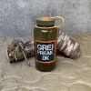 Nalgene - Wide Mouth Drikkeflaske m. GrejFreak.dk Logo 1L