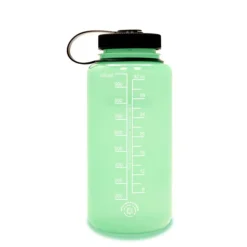 Nalgene - Wide Mouth Sustain Drikkeflaske 1L // Lys grøn