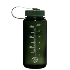 Nalgene - Wide Mouth Sustain Drikkeflaske 475ml // Mørkegrøn