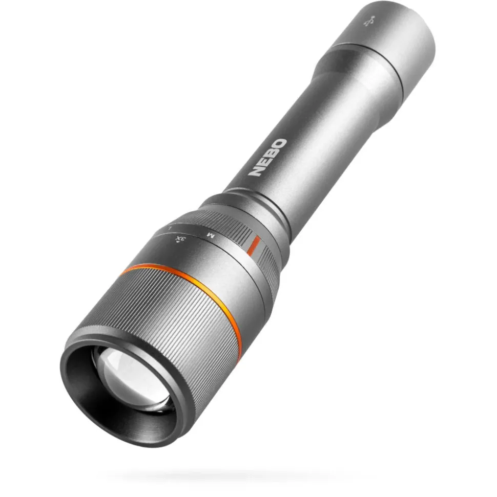 NEBO - DAVINCI 3500 Genopladelig Lommelygte 3500 Lumen
