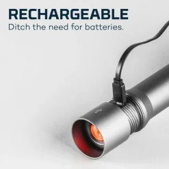 NEBO - DAVINCI 3500 Genopladelig Lommelygte 3500 Lumen