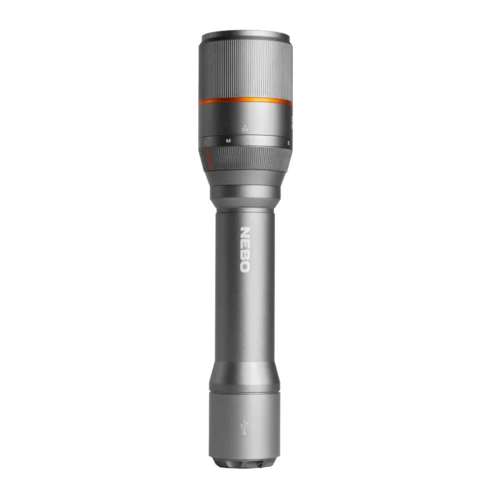 NEBO - DAVINCI 3500 Genopladelig Lommelygte 3500 Lumen
