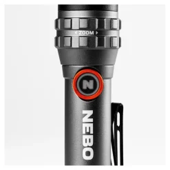 Nebo - DAVINCI 450L FLEX Genopladelig Lommelygte 450 Lumen