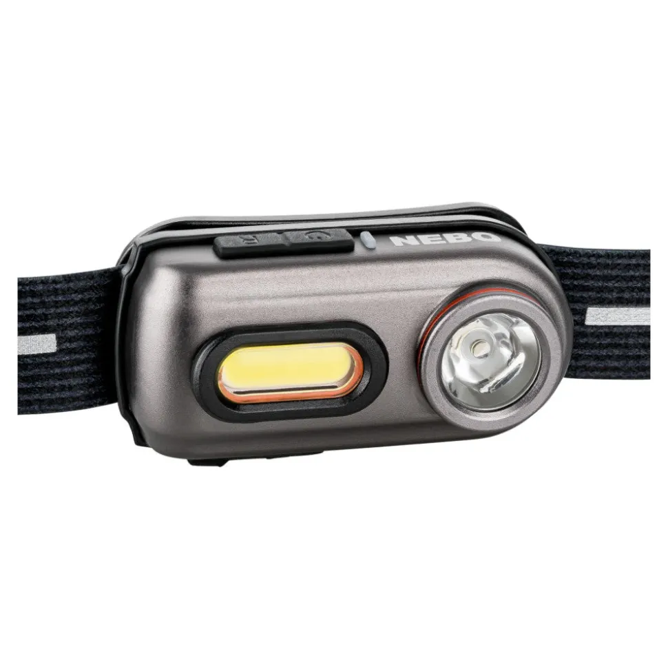 Nebo - EINSTEIN 400 Genopladelig Pandelampe 400 Lumen