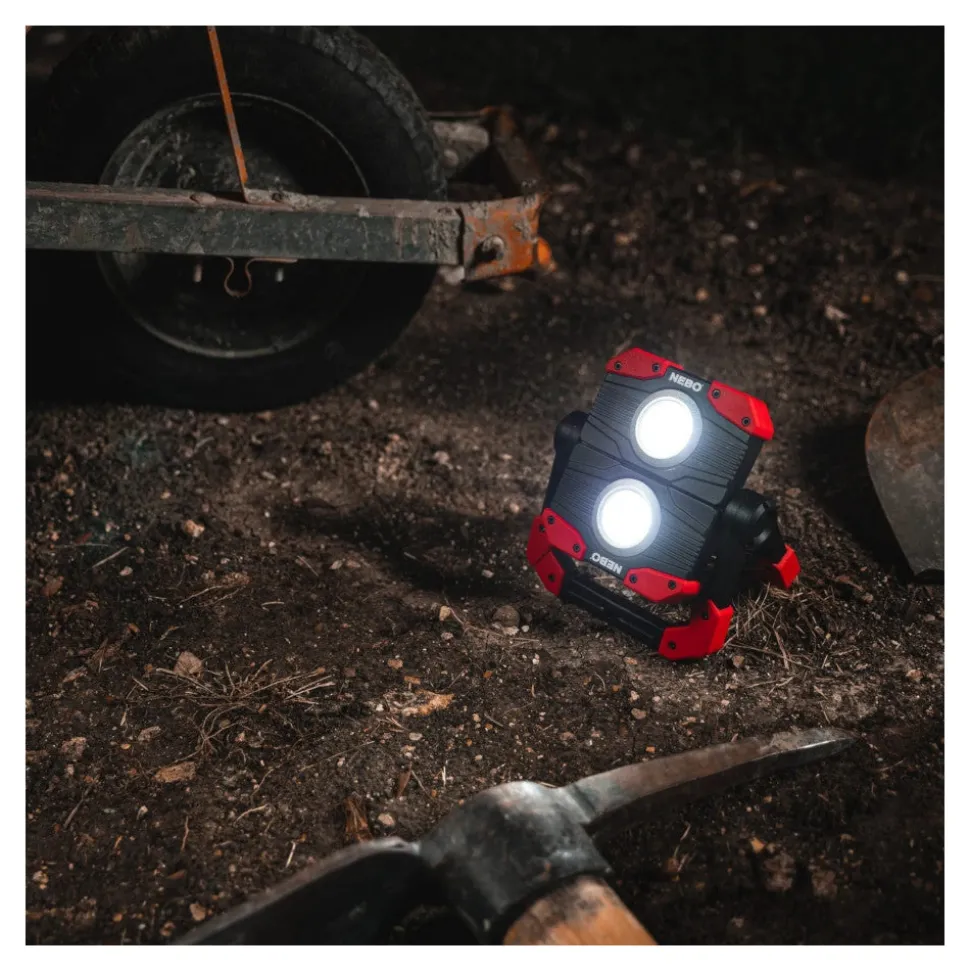 Nebo - OMNI 2000 Genopladelig Arbejdslampe 2000 Lumen