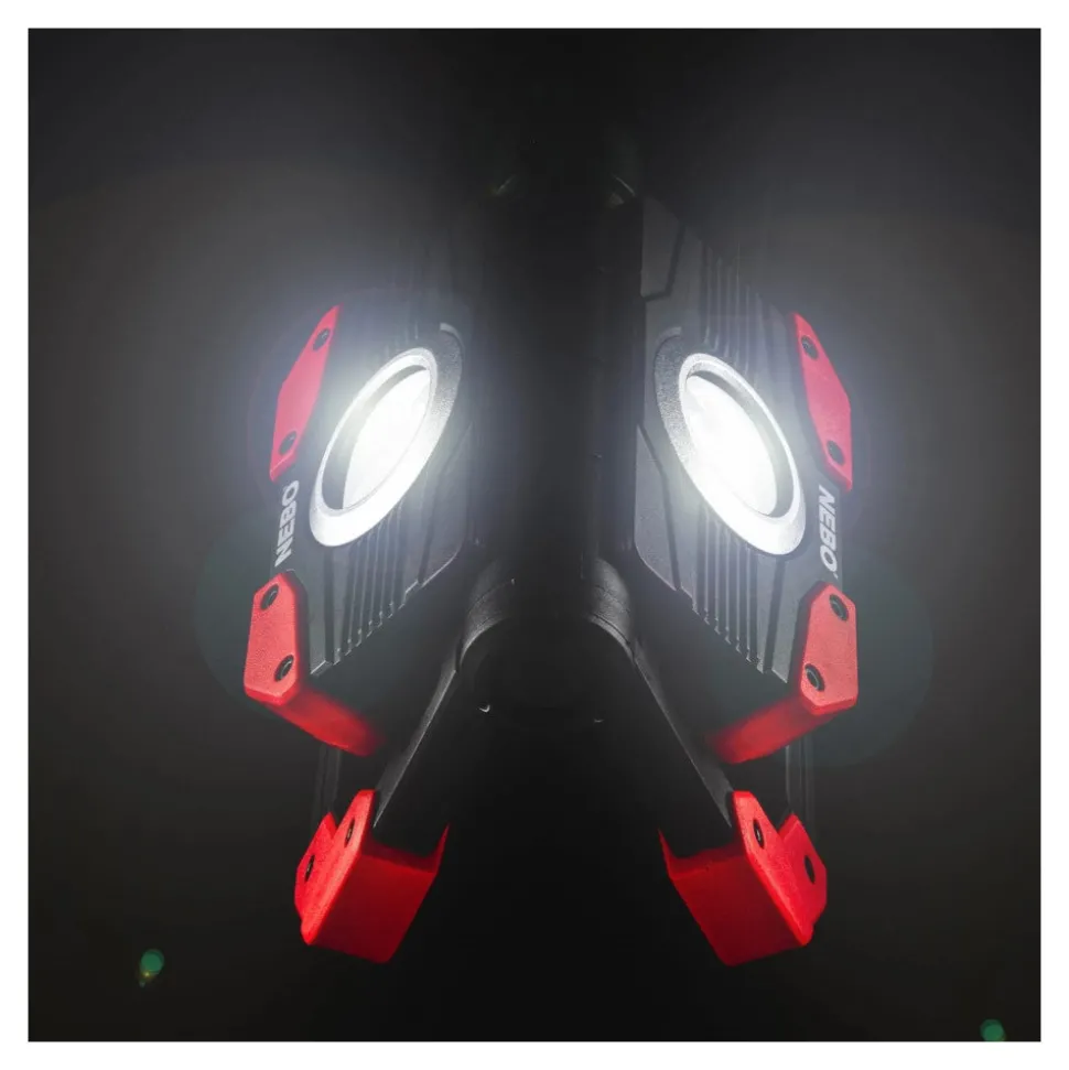 Nebo - OMNI 2000 Genopladelig Arbejdslampe 2000 Lumen