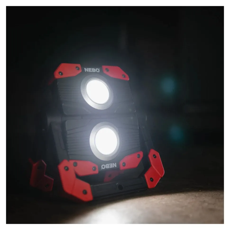 Nebo - OMNI 2000 Genopladelig Arbejdslampe 2000 Lumen