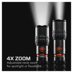Nebo - SLYDE KING 2K Genopladelig Lommelygte 2000 Lumen