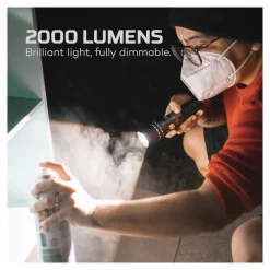 Nebo - SLYDE KING 2K Genopladelig Lommelygte 2000 Lumen