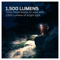 Nebo - Transcend 1500 Genopladelig Pandelampe 1500 Lumen