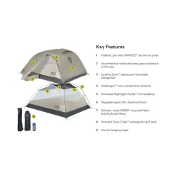 NEMO - Dragonfly OSMO UL 3-Personers Telt (2026) // Fog