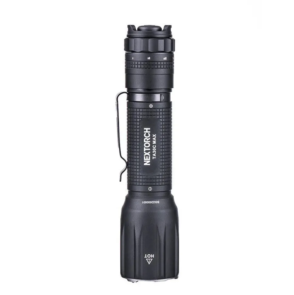 NEXTORCH - TA30C MAX Taktisk Lommelygte 3000 Lumen