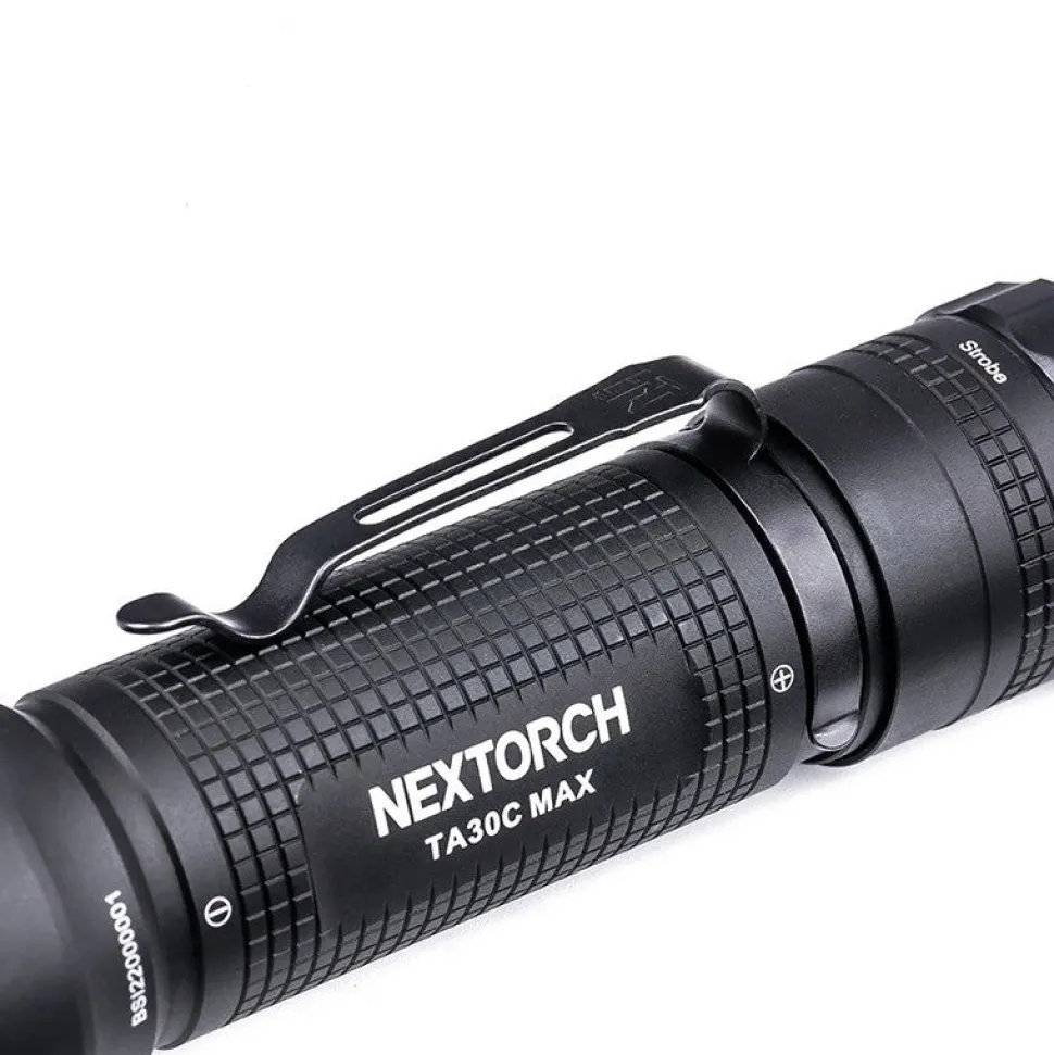 NEXTORCH - TA30C MAX Taktisk Lommelygte 3000 Lumen