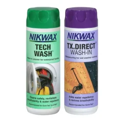 Nikwax - Twinpack Tech Wash & TX.Direct Wash-In Imprægnering // 300 ml