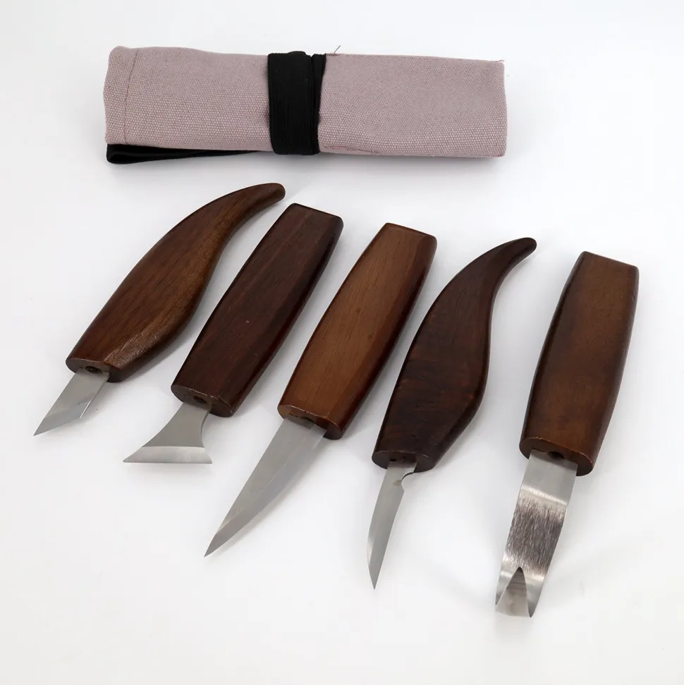Nordic Bushcraft - Snittekniv Sæt (5 dele)