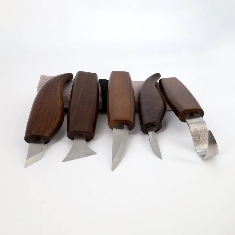 Nordic Bushcraft - Snittekniv Sæt (5 dele)