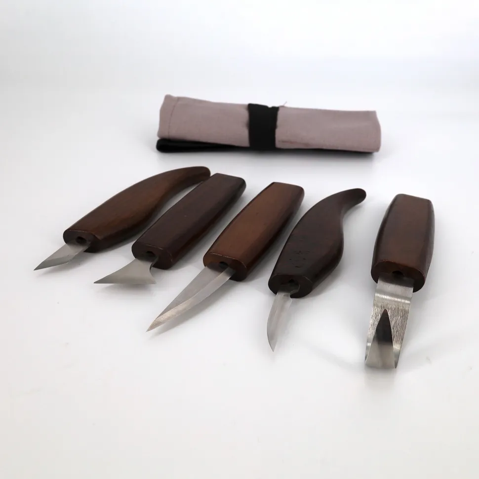 Nordic Bushcraft - Snittekniv Sæt (5 dele)