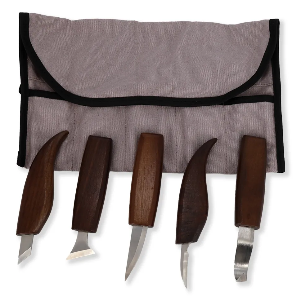 Nordic Bushcraft - Snittekniv Sæt (5 dele)