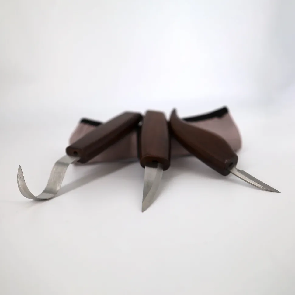 Nordic Bushcraft - Snittekniv Sæt (3 dele)
