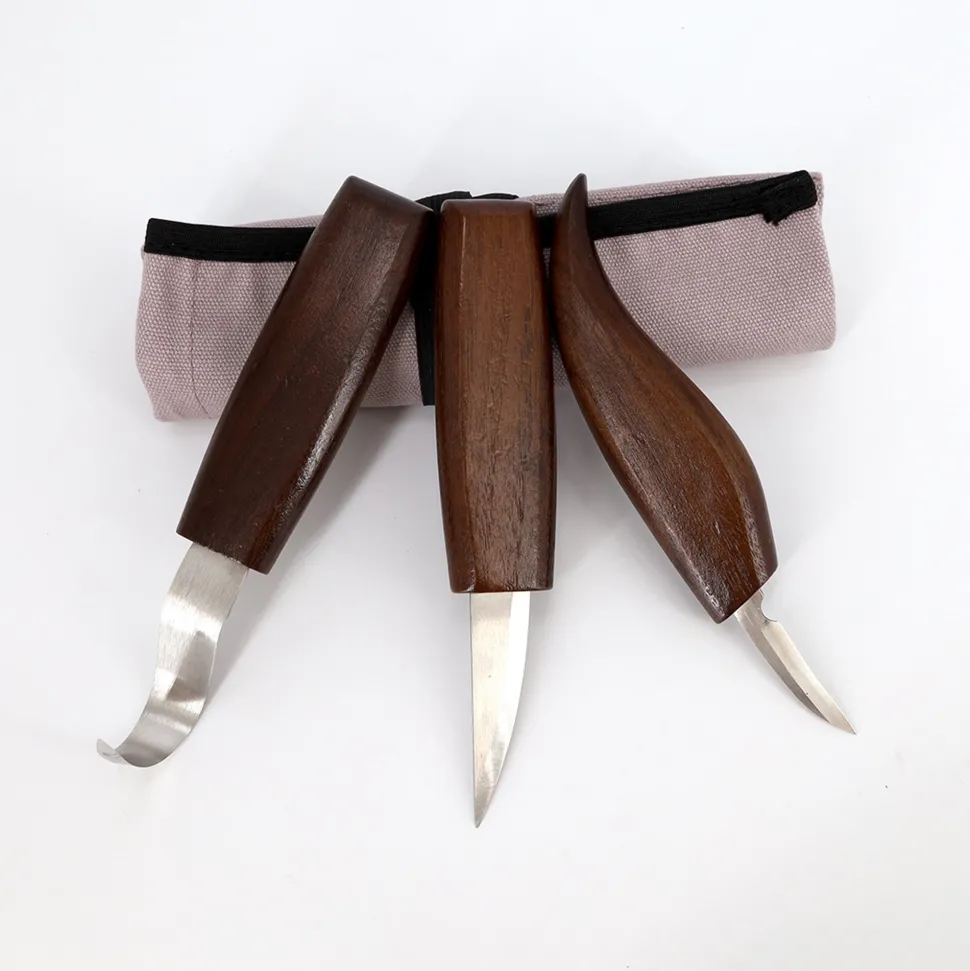 Nordic Bushcraft - Snittekniv Sæt (3 dele)