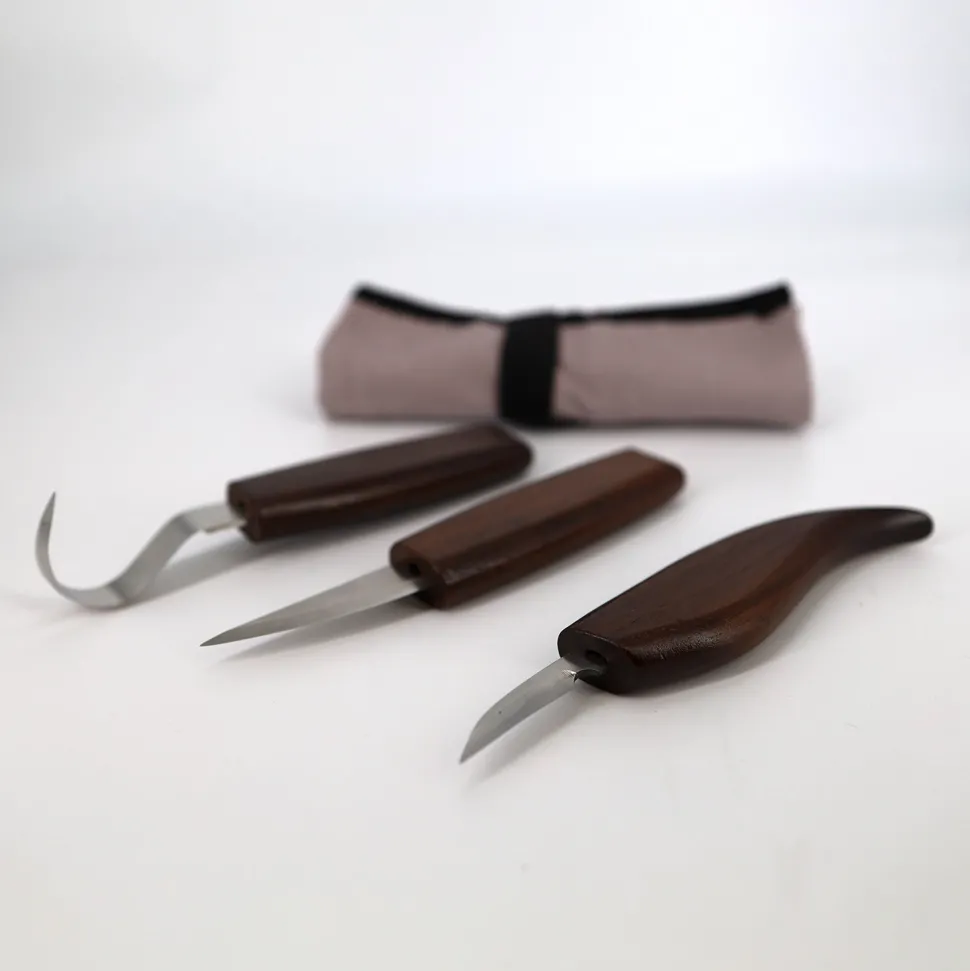 Nordic Bushcraft - Snittekniv Sæt (3 dele)
