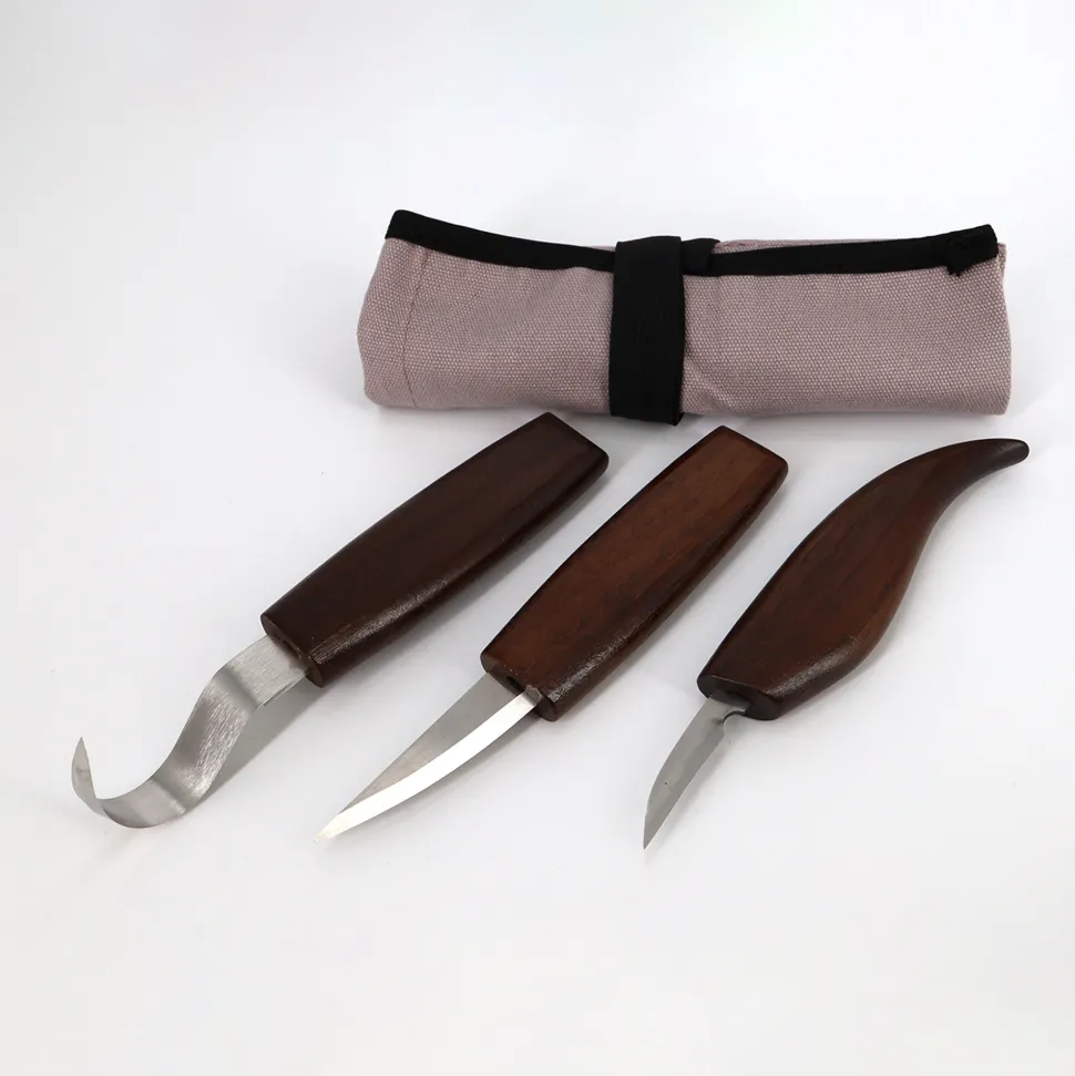 Nordic Bushcraft - Snittekniv Sæt (3 dele)