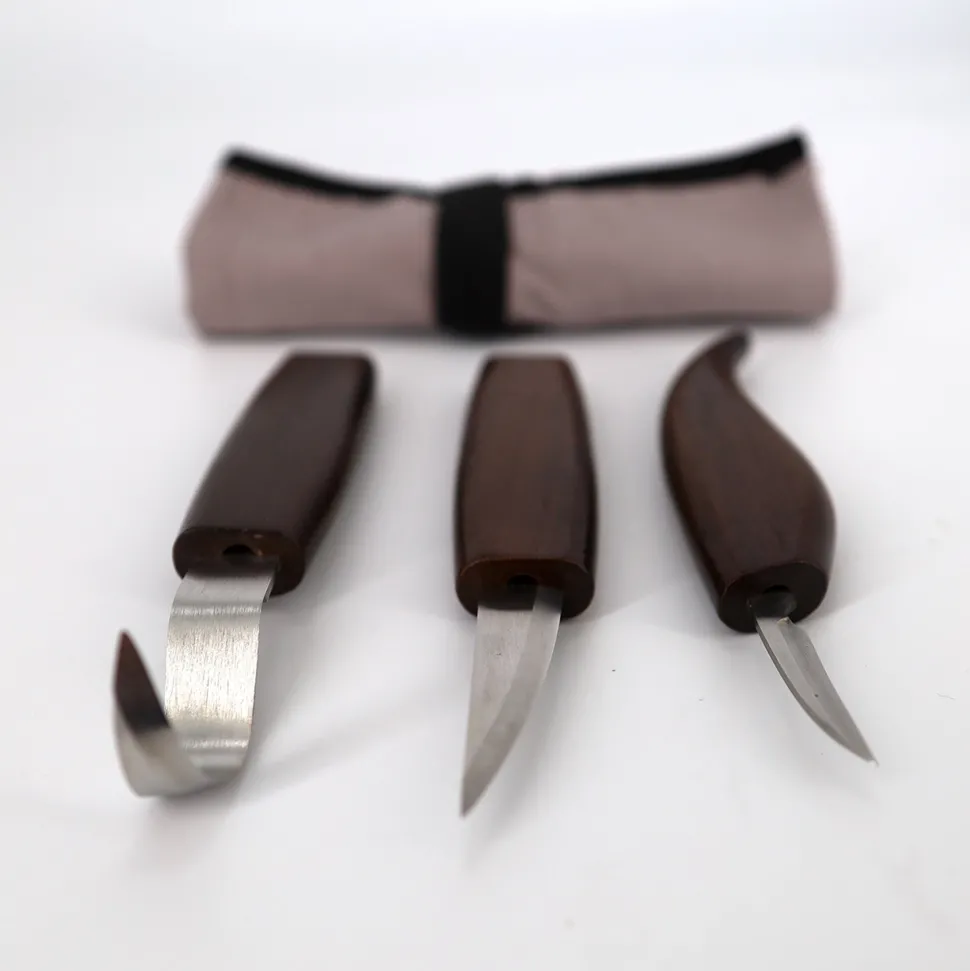 Nordic Bushcraft - Snittekniv Sæt (3 dele)
