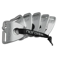 Nordisk - Aluminium Helmet Slide Bardunstrammer 25 mm (6-pak)