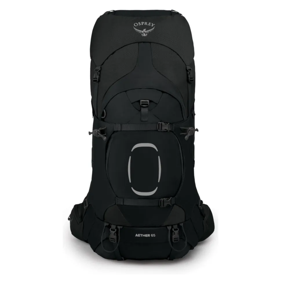 Osprey - Aether 65 Herre Vandrerygsæk 65L // Sort