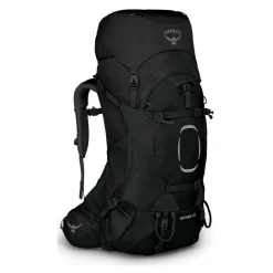 Osprey - Aether 55 Herre Vandrerygsæk 55L // Sort