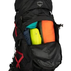 Osprey - Aether Plus 85 Herre Vandrerygsæk 85L // Sort