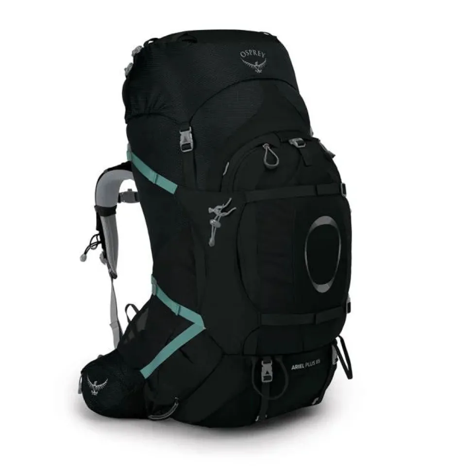 Osprey - Ariel Plus 85 L Dame Rygsæk // Sort