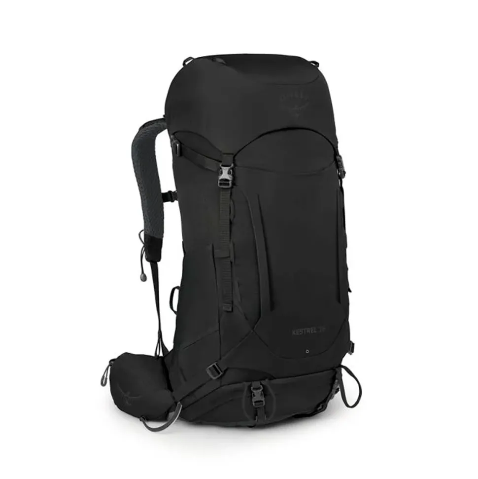 Osprey - Kestrel 38 Vandrerygsæk 38L // Sort