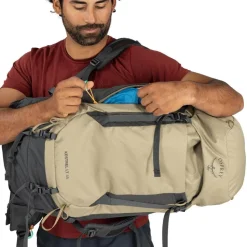 Osprey - Kestrel LT 45 Herre Vandrerygsæk 45L // Moss Green