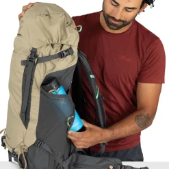 Osprey - Kestrel LT 45 Herre Vandrerygsæk 45L // Moss Green