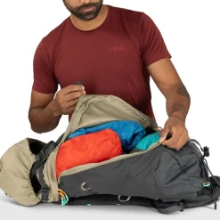 Osprey - Kestrel LT 45 Herre Vandrerygsæk 45L // Moss Green