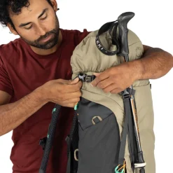 Osprey - Kestrel LT 45 Herre Vandrerygsæk 45L // Moss Green