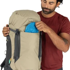 Osprey - Kestrel LT 45 Herre Vandrerygsæk 45L // Moss Green