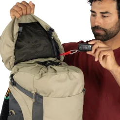 Osprey - Kestrel LT 45 Herre Vandrerygsæk 45L // Moss Green